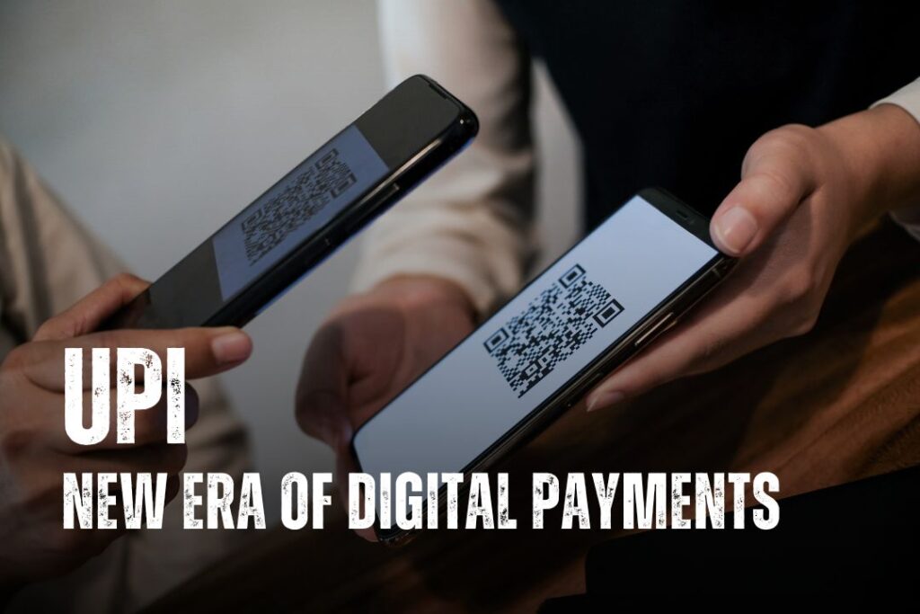 RBI's 2024 UPI updates in digital payment, featuring icons for security, transaction limits, and charges, presented by Lineo