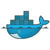 Docker icon a tool for mobile application development