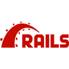 Ruby on Rails icon a tool for mobile application development