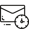 Send-Time Optimization Lineo Email Marketing Icon