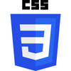 css3 icon for website design and development