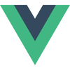 vue js icon for website design and development