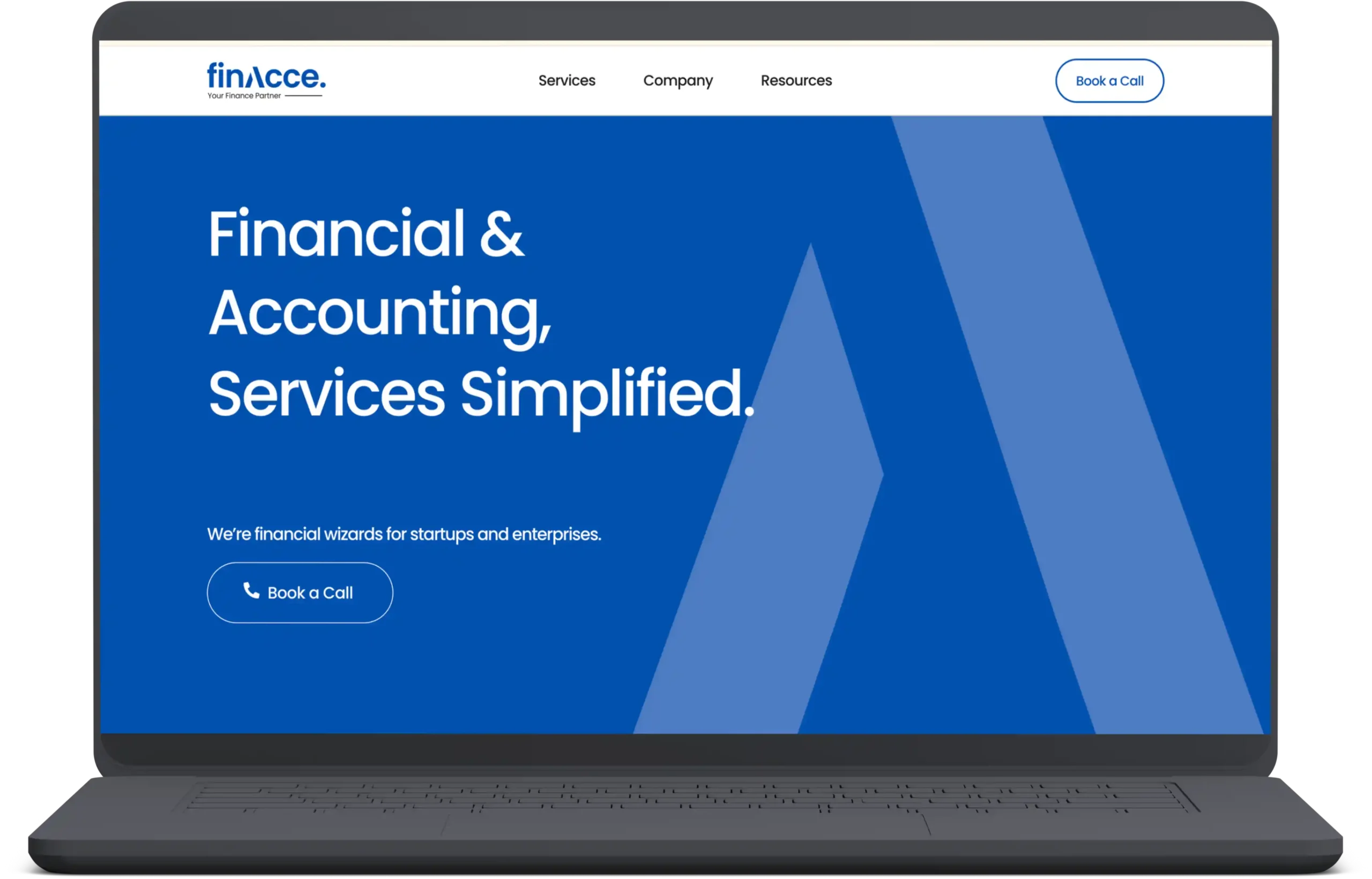 finacce website designed by lineo scaled